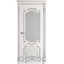 Орион ДО 3D Winter Белая эмаль патина капучино