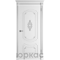 Рокка ДГ 3D Winter Белая эмаль патина серебро