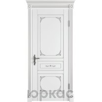 Афина ДГ 3D Winter Белая эмаль патина серебро