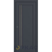 Дверь межкомнатная S22 ДО Matelac бронза Графит премьер мат
