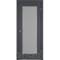 Дверь межкомнатная Elegant 1 ДО Crystal Cloud Emalex Onyx