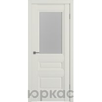 Дверь межкомнатная EF3 ДО White cloud Emalex MidWhite