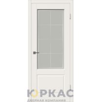 Дверь межкомнатная Winter Шеффилд ДО матовое с рисунком Слоновая кость эмаль