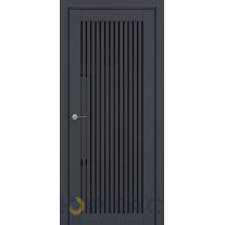 Дверь межкомнатная S23 ДО Black Classic Графит премьер мат