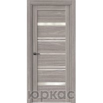 Дверь межкомнатная SMART Квадро 07 ДО сатинато Дуб дымчатый