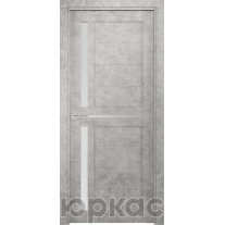 Дверь межкомнатная SMART Квадро 11 ДО сатинато Бетон