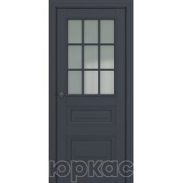 Дверь межкомнатная Ампир ДО Baguette АК B3 Сатинато Графит премьер мат