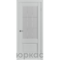 Дверь межкомнатная EST2 ДО Crystal cloud Cross Emalex Steel