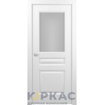 Дверь межкомнатная Ампир ДО ART Classic Сатинато Белая эмаль Т2