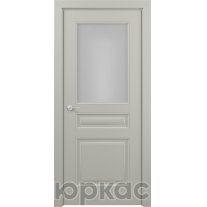 Дверь межкомнатная Ампир ДО ART Classic Сатинато Серый шелк эмаль Т2