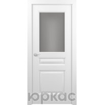 Дверь межкомнатная Ампир ДО ART Classic Графит Белая эмаль Т2