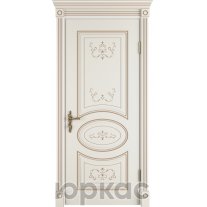 Амалия ДГ 3D Winter Слоновая кость эмаль патина капучино