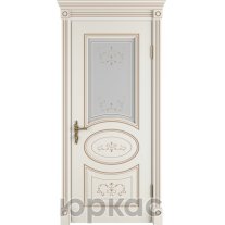 Амалия ДО 3D Winter Слоновая кость эмаль патина капучино