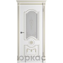 Ванесса ДО 3D Winter Белая эмаль патина золото