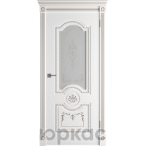 Ванесса ДО 3D Winter Белая эмаль патина капучино