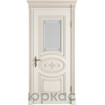 Бьянка ДО 3D Winter Слоновая кость эмаль патина капучино