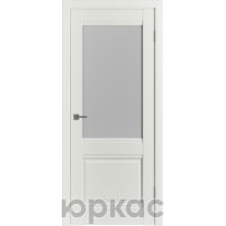 Дверь межкомнатная EC2 ДО White cloud Emalex MidWhite