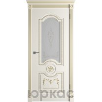 Ванесса ДО 3D Winter Слоновая кость эмаль патина золото