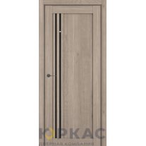 Дверь межкомнатная S22 ДО Black Classic Милк вуд
