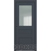 Дверь межкомнатная Ампир ДО Baguette B5 Сатинато Графит премьер мат