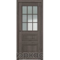 Дверь межкомнатная Ампир ДО Baguette АК B3 Сатинато Дарк вуд