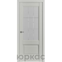 Дверь межкомнатная EST2 ДО Crystal cloud Cross Emalex Taupe