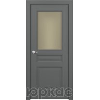 Дверь межкомнатная Ампир ДО ART Classic Бронза Темно-серая эмаль Т2