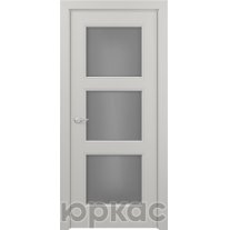 Дверь межкомнатная Гранд ДО ART Classic Графит Светло-серая эмаль Т2