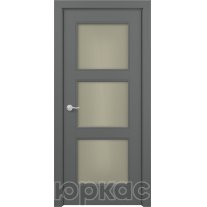 Дверь межкомнатная Гранд ДО ART Classic Бронза Темно-серая эмаль Т2