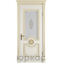 Грета ДО 3D Winter Слоновая кость эмаль патина золото