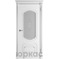 Рокка ДО 3D Winter Белая эмаль патина серебро