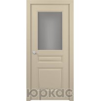 Дверь межкомнатная Ампир ДО ART Classic Графит Бежевая эмаль Т2