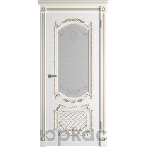 Орион ДО 3D Winter Белая эмаль патина золото
