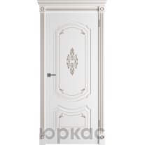 Рокка ДГ 3D Winter Белая эмаль патина капучино