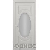 Дверь межкомнатная Лувр ДО ART Classic Сатинато Светло-серая эмаль Т2