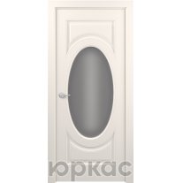 Дверь межкомнатная Лувр ДО ART Classic Графит Жемчужно-перламутровая эмаль Т2