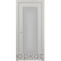 Дверь межкомнатная Неаполь ДО ART Classic Сатинато Светло-серая эмаль Т2