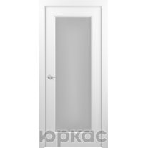 Дверь межкомнатная Неаполь ДО ART Classic Сатинато Белая эмаль Т2