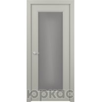Дверь межкомнатная Неаполь ДО ART Classic Графит Серый шелк эмаль Т2