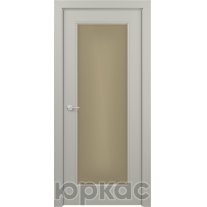 Дверь межкомнатная Неаполь ДО ART Classic Бронза Серый шелк эмаль Т2