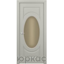 Дверь межкомнатная Лувр ДО ART Classic Бронза Серый шелк эмаль Т2