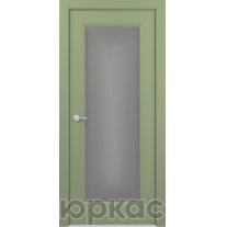 Дверь межкомнатная Неаполь ДО ART Classic Графит Оливковая эмаль Т2