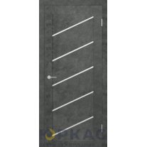 Дверь межкомнатная Stark ST7 ДО Бетон темный