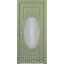 Дверь межкомнатная Лувр ДО ART Classic Сатинато Оливковая эмаль Т2