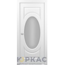 Дверь межкомнатная Лувр ДО ART Classic Сатинато Белая эмаль Т2