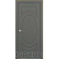 Дверь межкомнатная Лувр ДГ ART Classic Темно-серая эмаль Т2