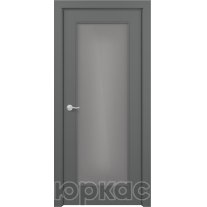 Дверь межкомнатная Неаполь ДО ART Classic Графит Темно-серая эмаль Т2