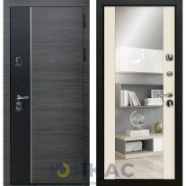 Дверь входная Стило (Венге серый, RAL 9001)