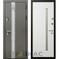 Дверь входная Юта 2 3К90 эмаль белая