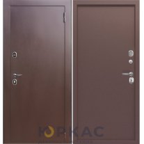 Дверь входная Гарда 7 см мет/мет Медный антик